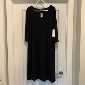 Sympli-Black tunic. New.